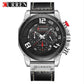 CURREN Quartz watches Men Leather Wrist Watch