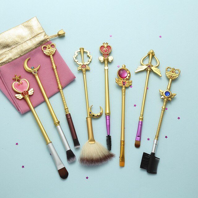 8 Sailor Moon Makeup Brushes Anime Periphery