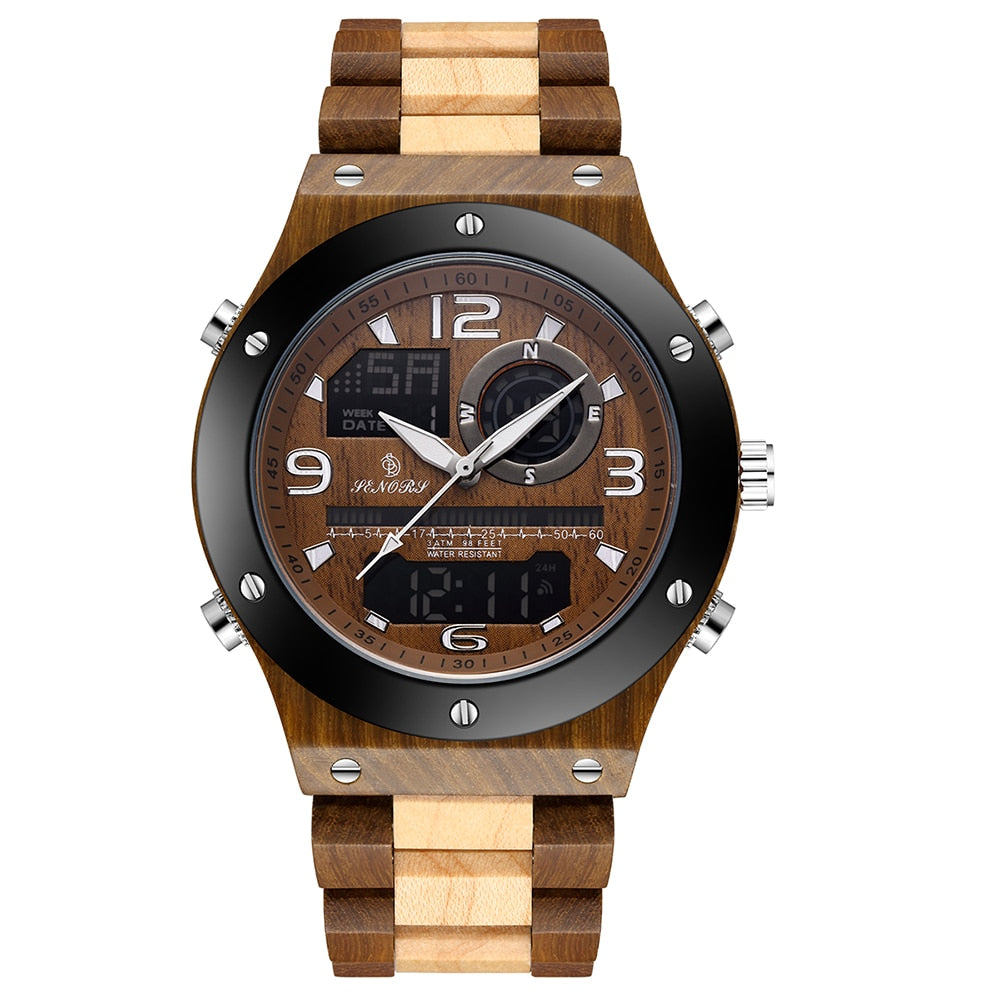 Senor Digital Wood Watch