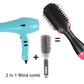 2 in 1 Multifunctional Dryer & Volumizer Rotating Hair Brush