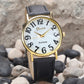 Marble Belt Watch Fashion Geneva Watch