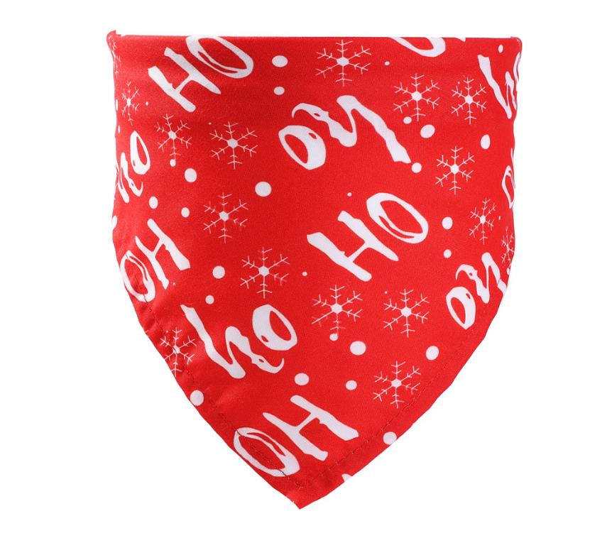 Christmas Pet Saliva Towel B