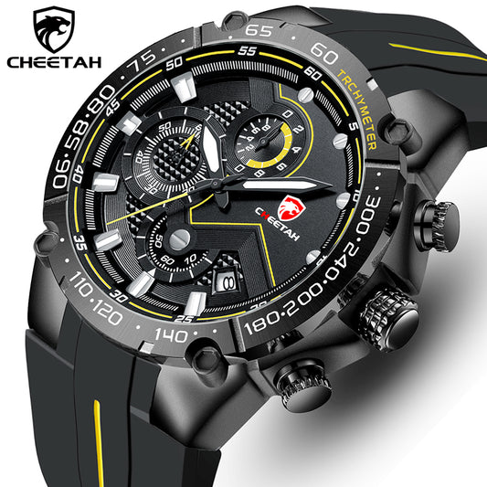 CHEETAH Chronograph Sports Waterproof Quartz Watch