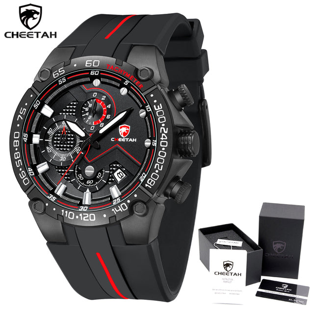 CHEETAH Chronograph Sports Waterproof Quartz Watch