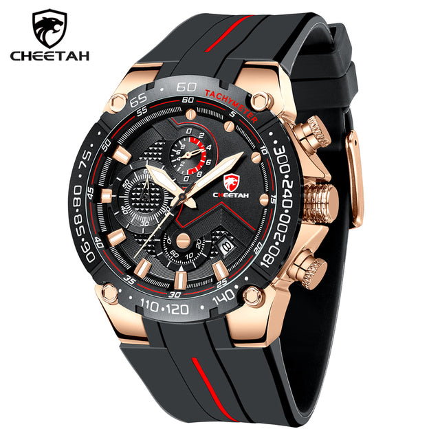 CHEETAH Chronograph Sports Waterproof Quartz Watch