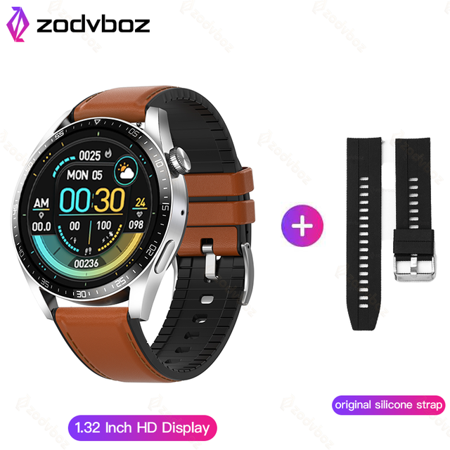 Wireless Charging, NFC, Dial Answer Call HD, Blood Pressure Monitor, Waterproof Smart Watch