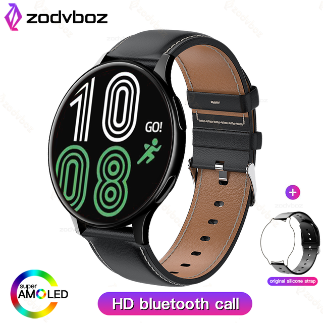 New Custom Dial, Answer Call, Blood Pressure Monitoring, Waterproof Smart watch