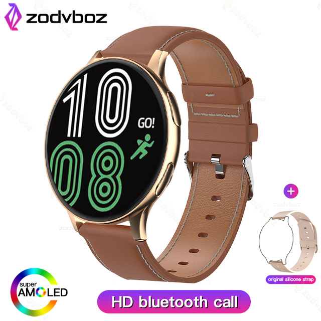 New Custom Dial, Answer Call, Blood Pressure Monitoring, Waterproof Smart watch