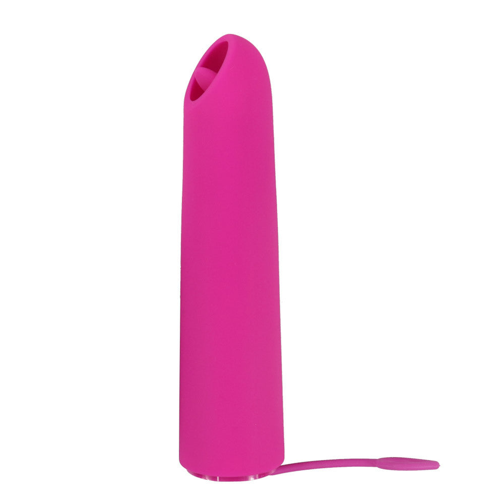 Rechargeable Silicone Strong Shock Lipstick Vibrator