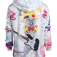 Cat Print Christmas Hoodie