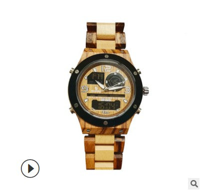 Senor Digital Wood Watch