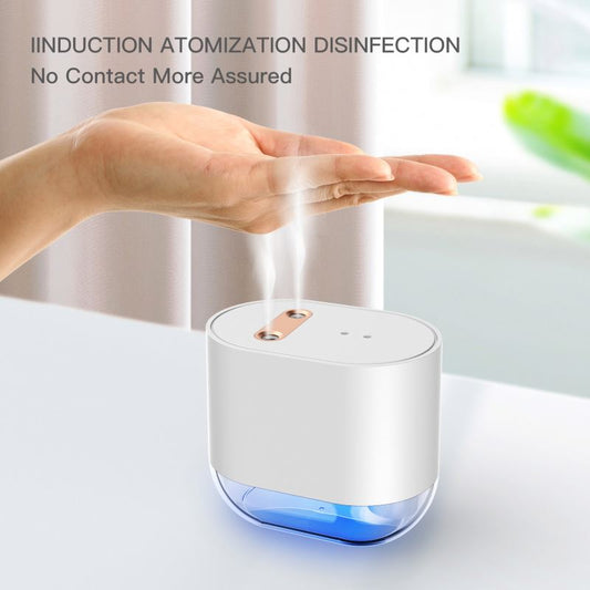 Automatic Alcohol Disinfection Sprayer Infrared Intelligent Induction Atomization Disinfection Touch-Free Hand Wash