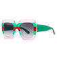 Square Trend Retro Ladies Sunglasses - E