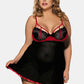 Lingerie Mesh Plus Size Babydoll