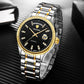 Tevise Luxury Golden Automatic Mechanical Watch