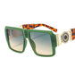 Square Men's Fashion Sunglasses - B