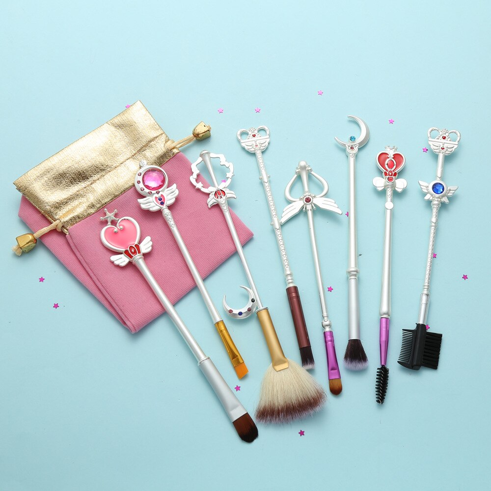 8 Sailor Moon Makeup Brushes Anime Periphery