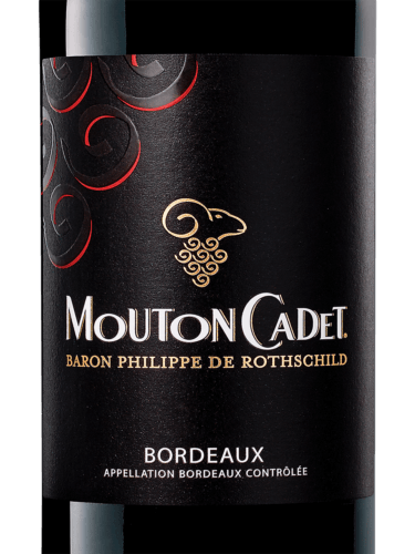 Mouton Cadet  2007 3 Bottles set - Original Wood box