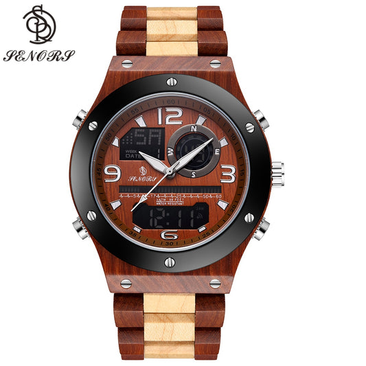 Senor Digital Wood Watch