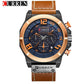 CURREN Quartz watches Men Leather Wrist Watch