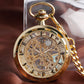 Vintage Pocket Mechanical Watch - Necklace Chain