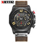 CURREN Quartz watches Men Leather Wrist Watch