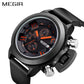 MEGIR Quartz 3D Waterproof Military Sport Watch