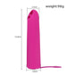 Rechargeable Silicone Strong Shock Lipstick Vibrator