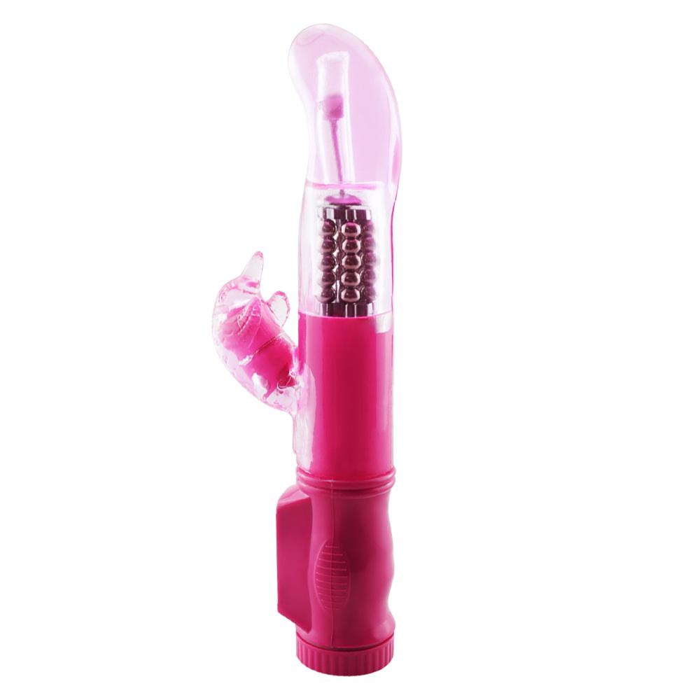 Rechargeable 12 Modes Rotating Rabbit Vibrator