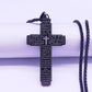 Christian Bible Cross Stainless Steel Gold Color Necklace