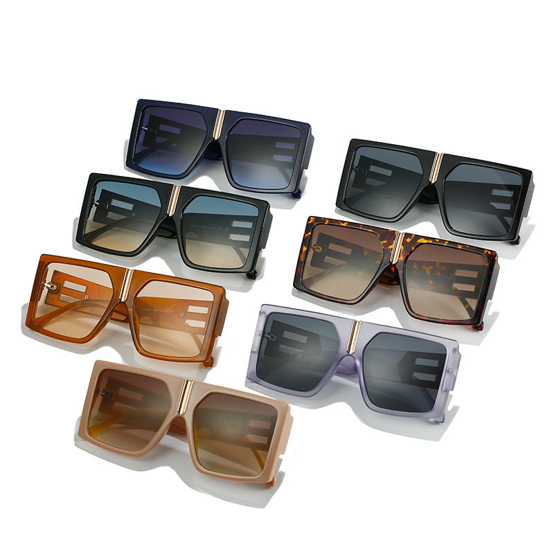 Large-Frame Sunglasses - A