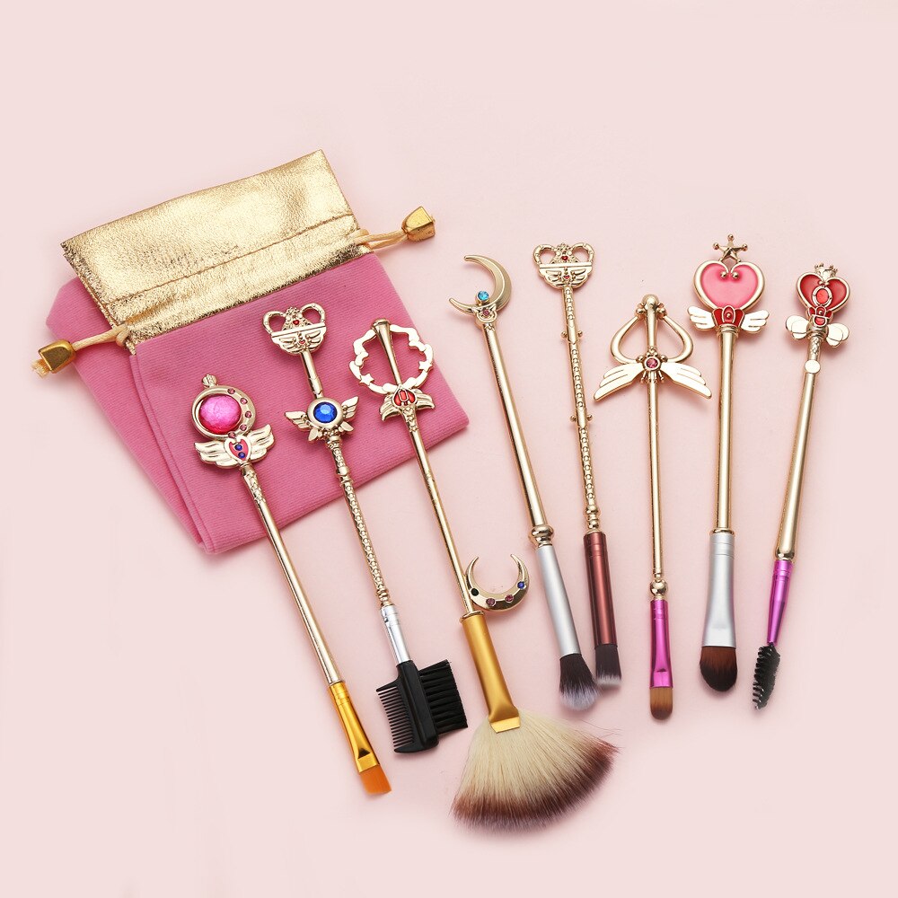 8 Sailor Moon Makeup Brushes Anime Periphery