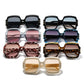 Retro Square Modern Fashion Sunglasses - F