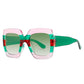 Square Trend Retro Ladies Sunglasses - E