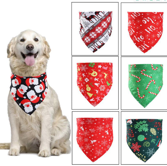 Christmas Pet Saliva Towel B