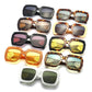 Celebrity Luxury Large Square New Brand Sunglasses - G