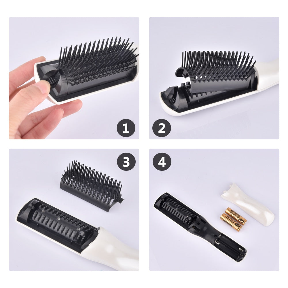 Infrared Massage Comb Growth Care Treatment Hair Brush