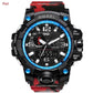 SMAEL Sport Watch Men Alarm Camouflage Waterproof