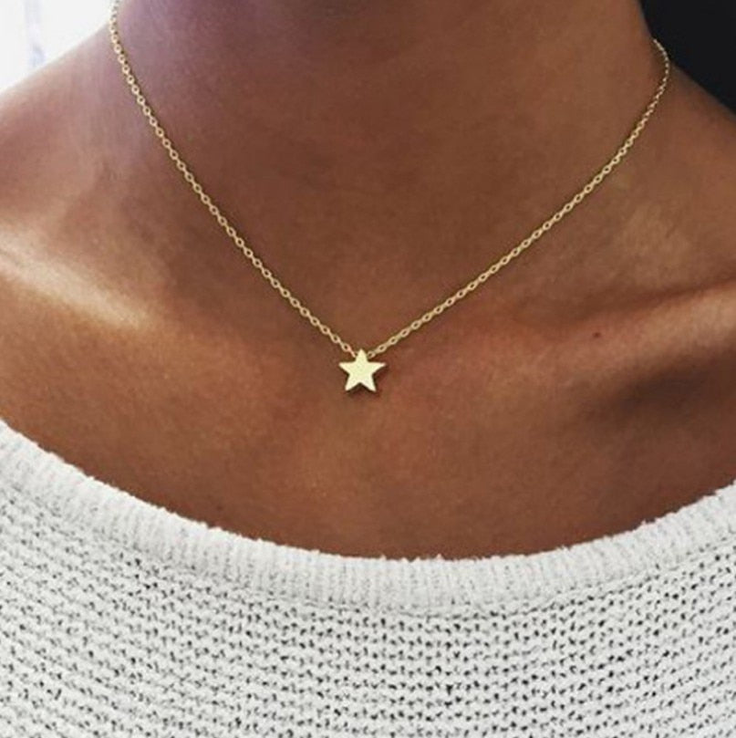 Gold color Choker Necklaces