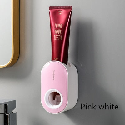 Wall-Mounted Automatic Toothpaste Squeezer