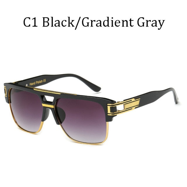 Hot New Luxury Design Classic Style Gradient Lens Sunglasses