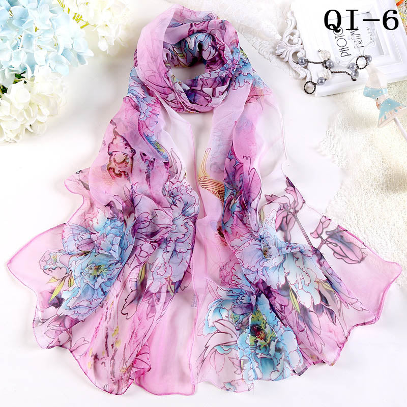 50*160cm Multiple Color Long Shawl