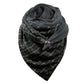 Soild Dot Printing Button Scarf