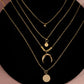 Gold color Choker Necklaces