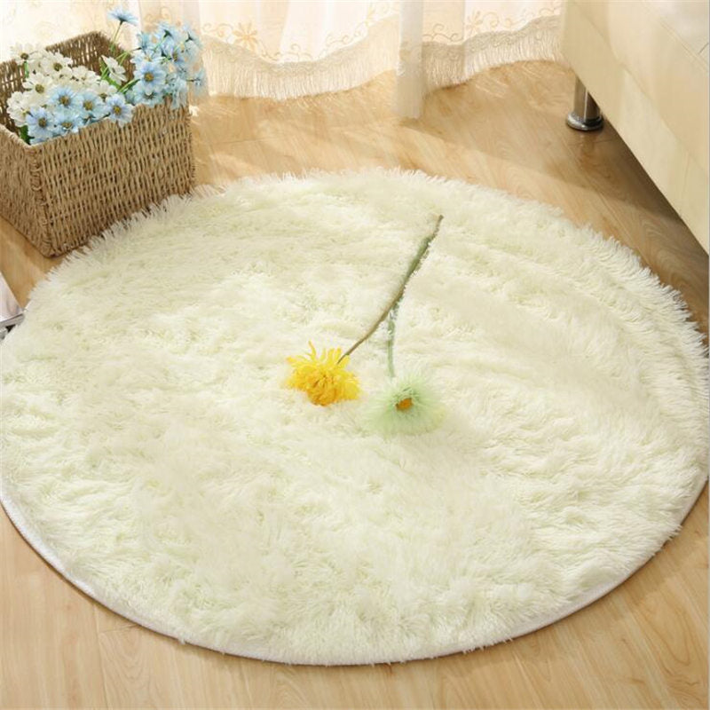 Bubble Kiss Thick Round Rug