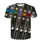 3D Rock Music T-shirts