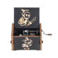 Christmas Wooden Hand Crank Music Box