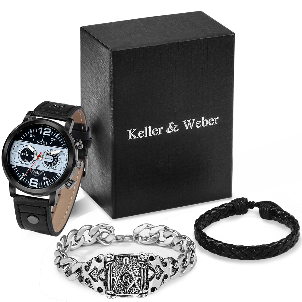 Keller & Weber Watch-Bracelet Sets