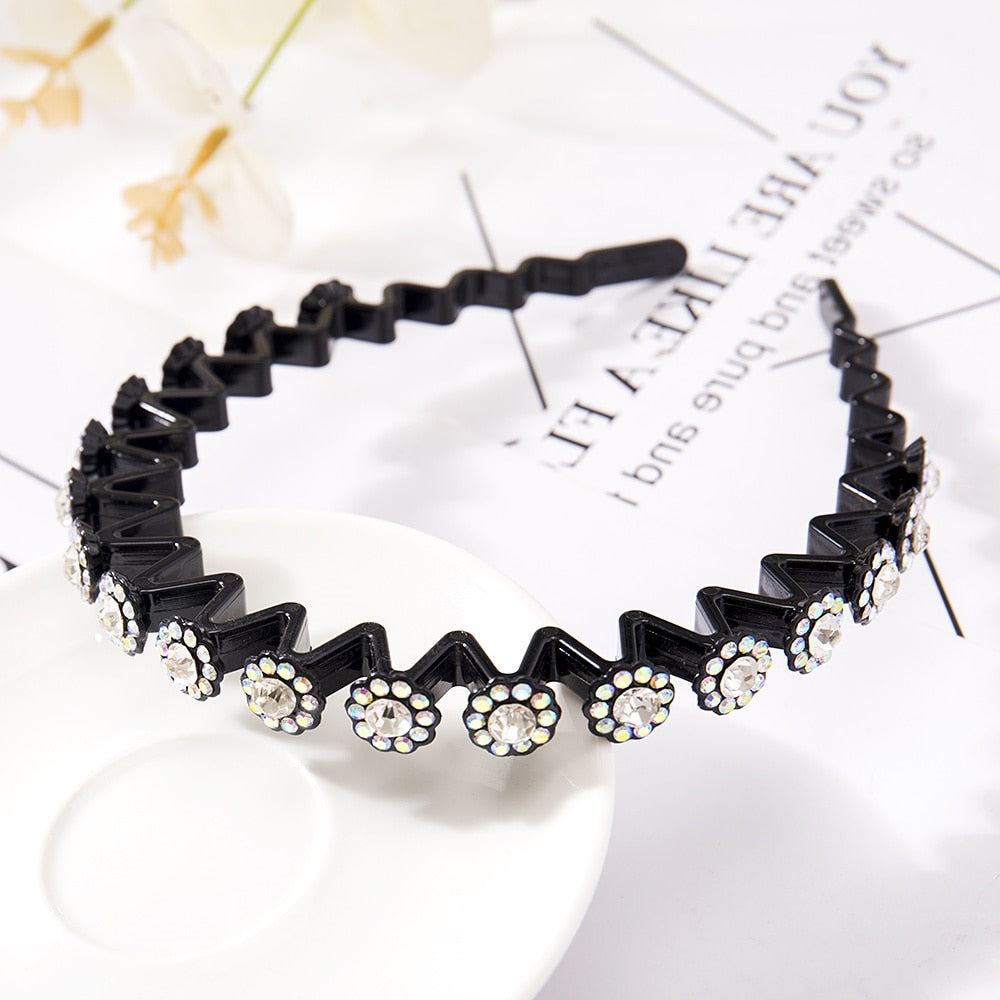 Unisex Alice Hairband Bezel Headband