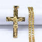 Jesus Stainless Steel Cross Necklace